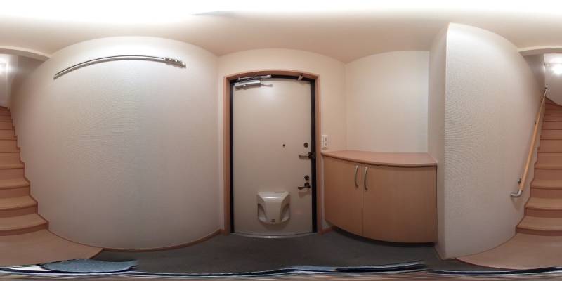 パノラマ画像玄関