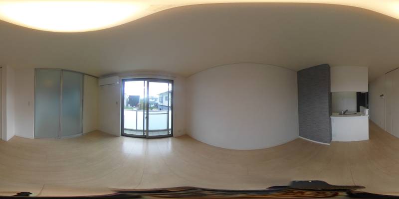 パノラマ画像リビング