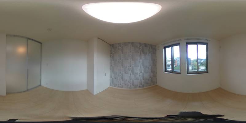 パノラマ画像洋室