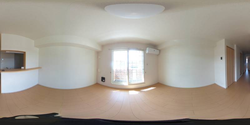 パノラマ画像リビング