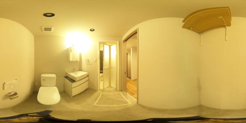 パノラマ画像トイレ