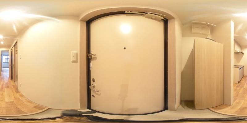 パノラマ画像玄関