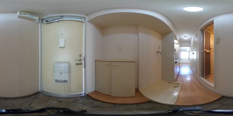 パノラマ画像玄関