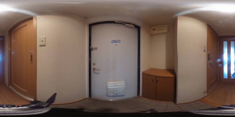 パノラマ画像玄関