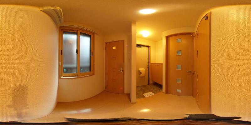 パノラマ画像玄関