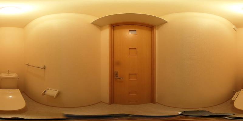 パノラマ画像トイレ