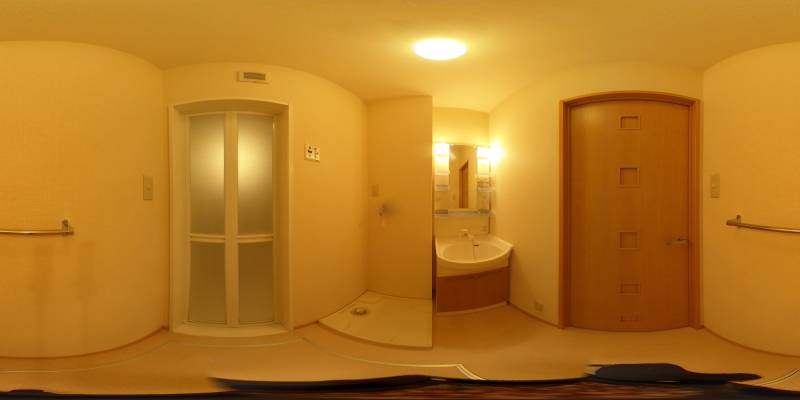 パノラマ画像洗面所