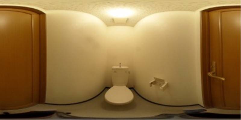 パノラマ画像トイレ