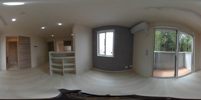 パノラマ画像リビング