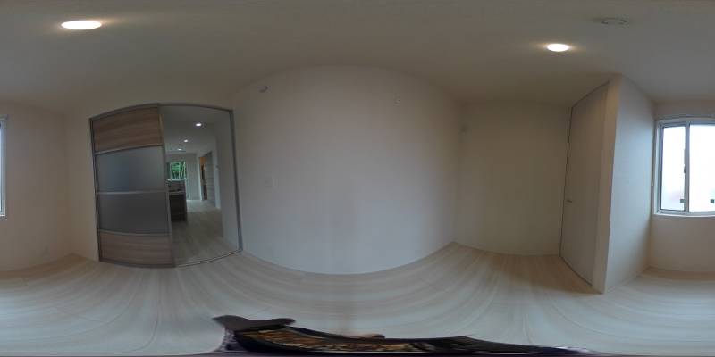 パノラマ画像洋室