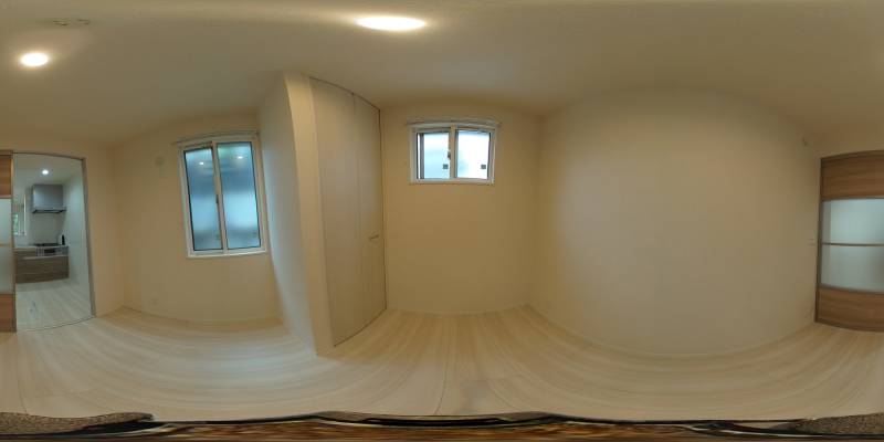 パノラマ画像洋室