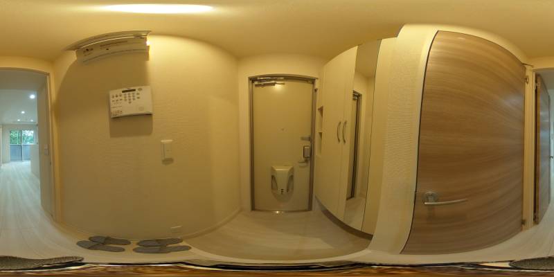 パノラマ画像玄関