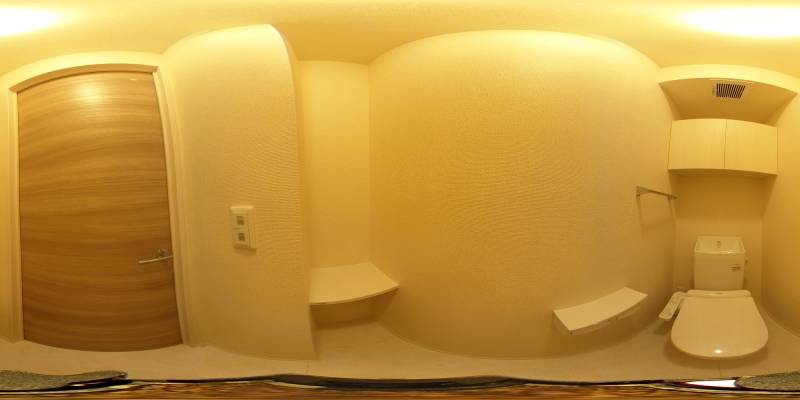 パノラマ画像トイレ