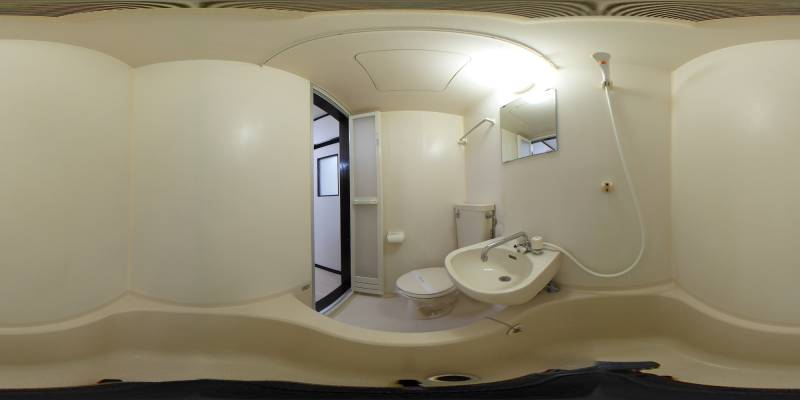 パノラマ画像バスルーム