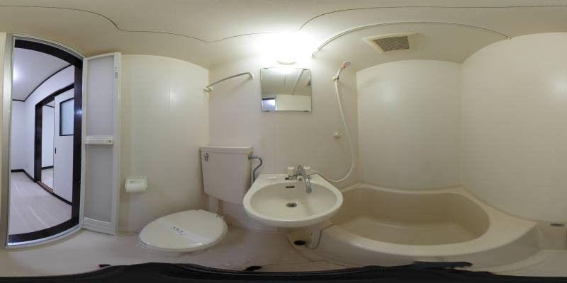 パノラマ画像洗面所