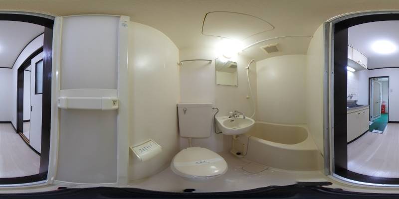 パノラマ画像トイレ