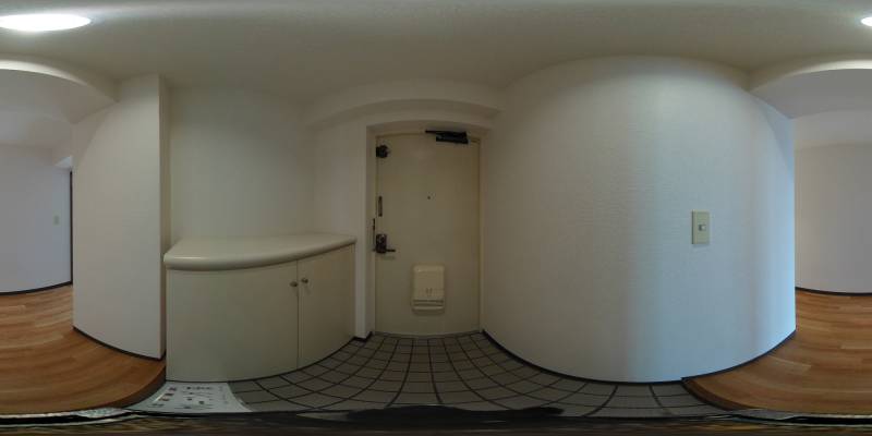 パノラマ画像玄関