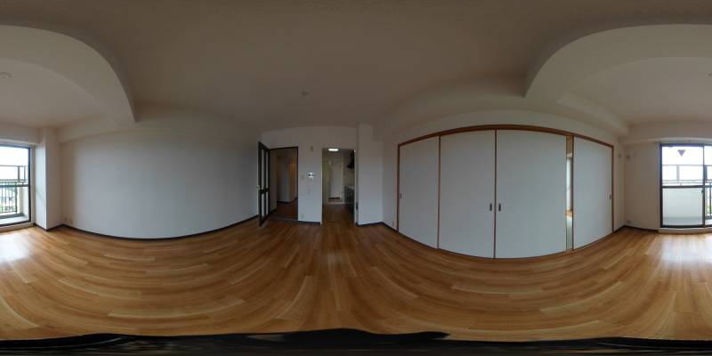 パノラマ画像リビング