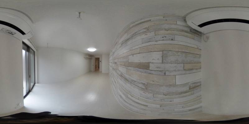 パノラマ画像洋室