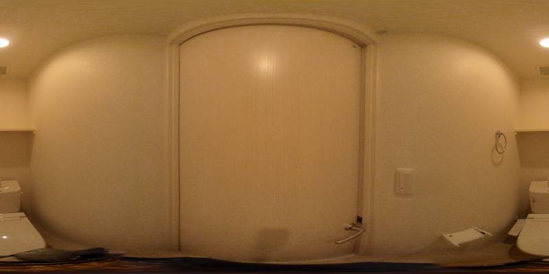 パノラマ画像トイレ