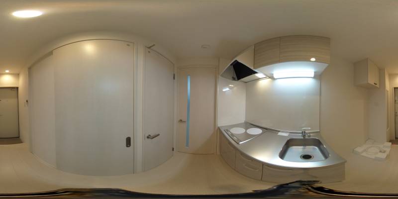 パノラマ画像玄関