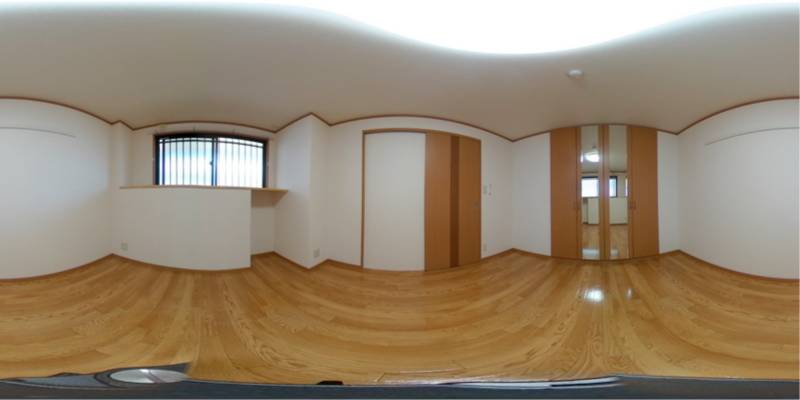 パノラマ画像洋室