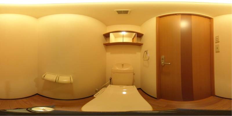 パノラマ画像トイレ