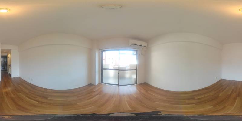 パノラマ画像洋室