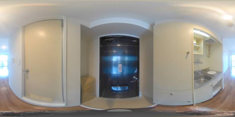 パノラマ画像玄関