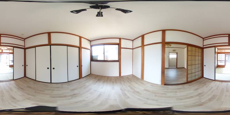 パノラマ画像洋室