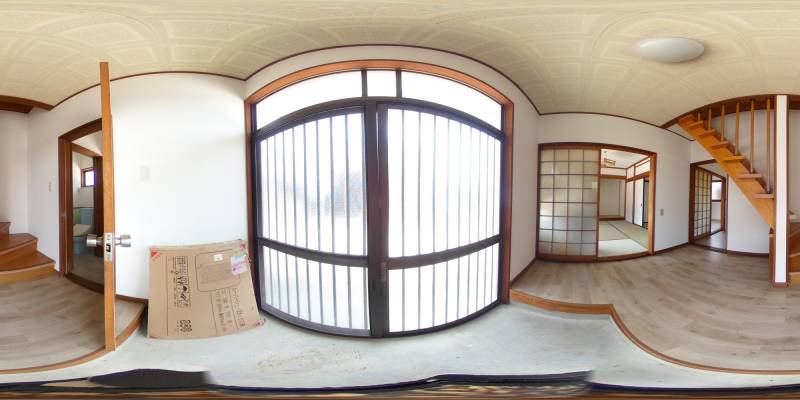 パノラマ画像玄関