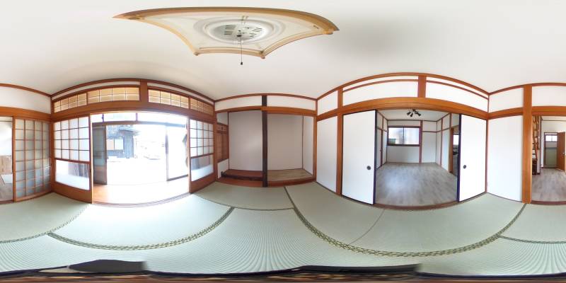 パノラマ画像洋室