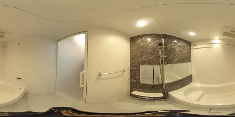 パノラマ画像バスルーム