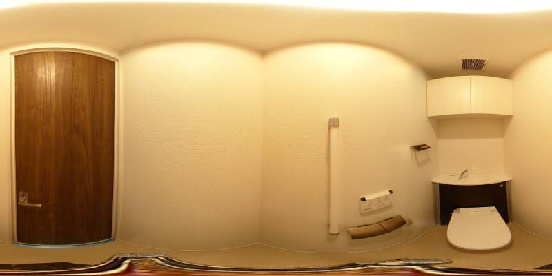 パノラマ画像トイレ