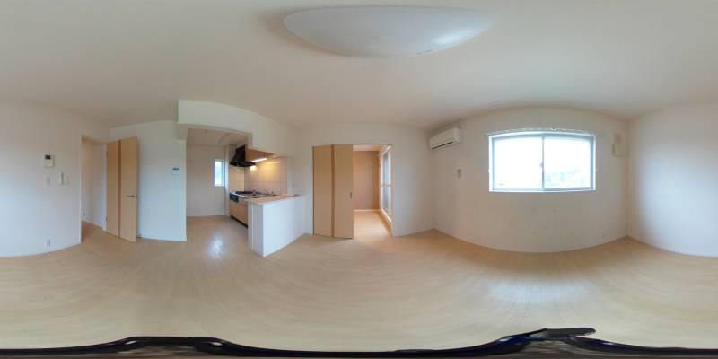 パノラマ画像リビング