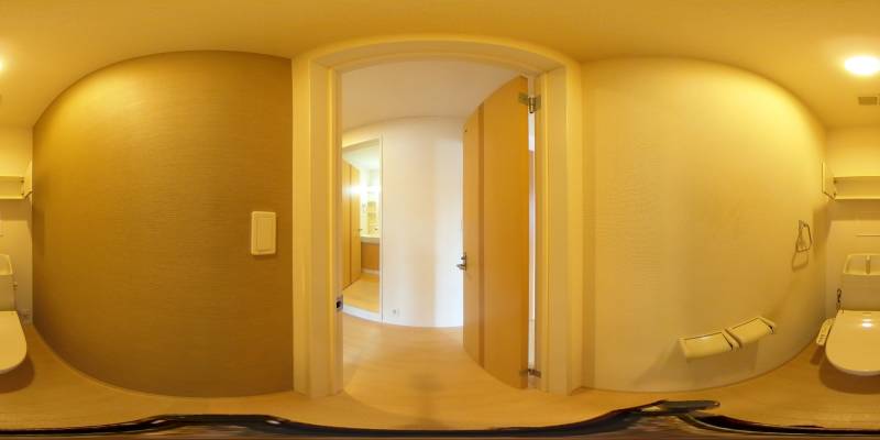 パノラマ画像トイレ