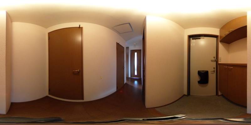 パノラマ画像玄関