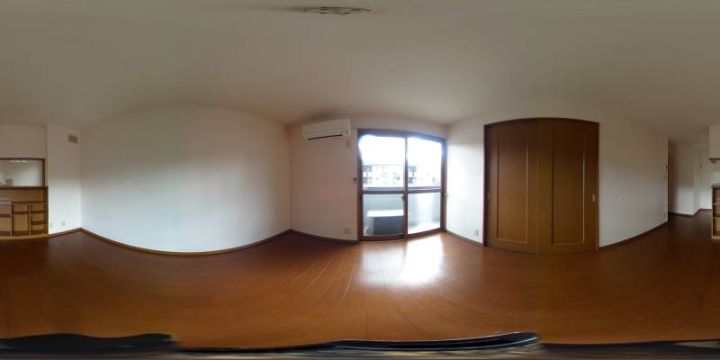 パノラマ画像リビング