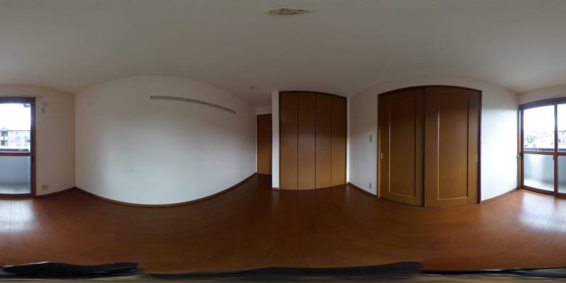 パノラマ画像洋室