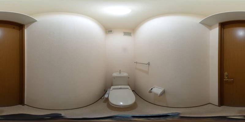 パノラマ画像トイレ