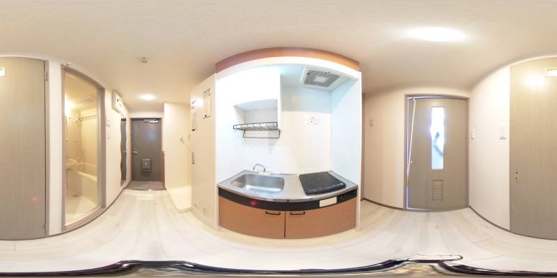 パノラマ画像キッチン