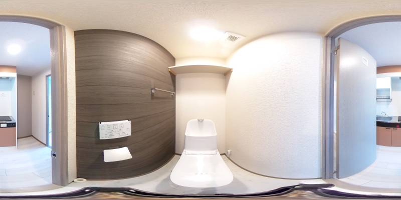 パノラマ画像トイレ