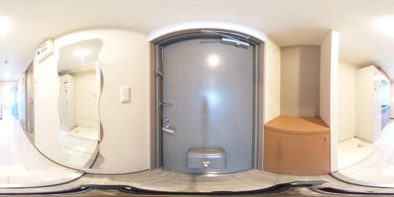 パノラマ画像玄関