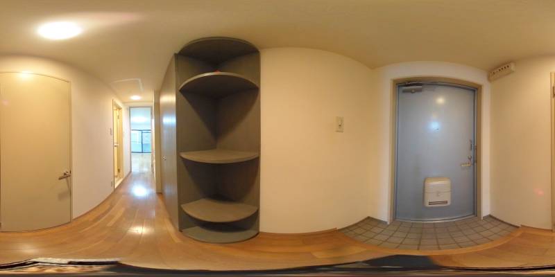 パノラマ画像玄関