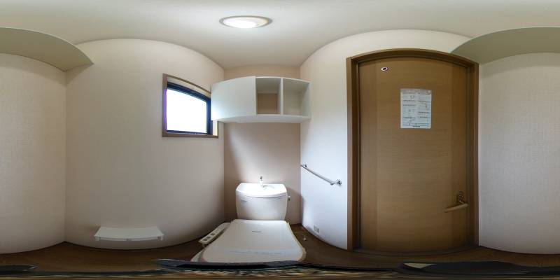 パノラマ画像トイレ