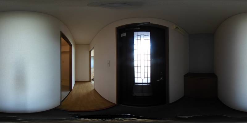 パノラマ画像玄関