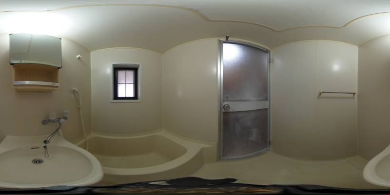 パノラマ画像バスルーム