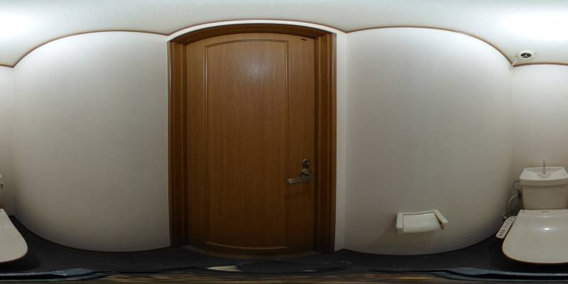 パノラマ画像トイレ