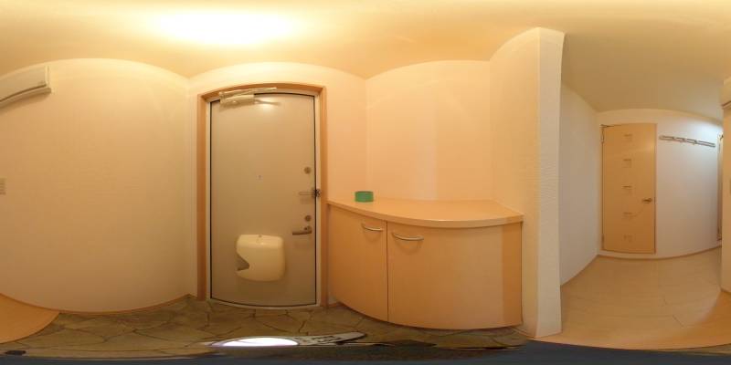 パノラマ画像玄関