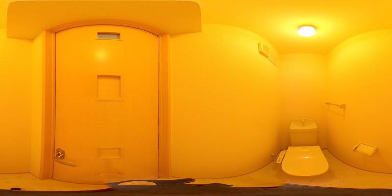 パノラマ画像トイレ